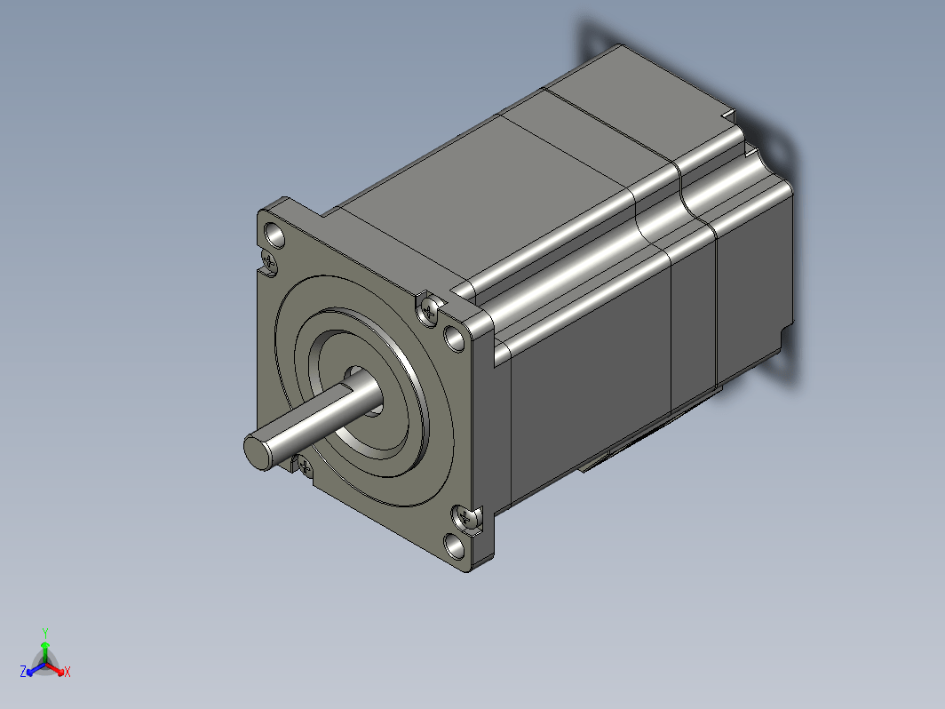 YK260EC65E1-KZ01  60mm两相闭环步进电机（3D）