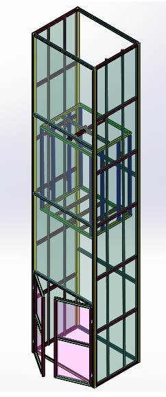 电梯升降机结构