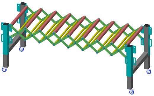 移动式柔性伸缩输送机 Conveyor flexible