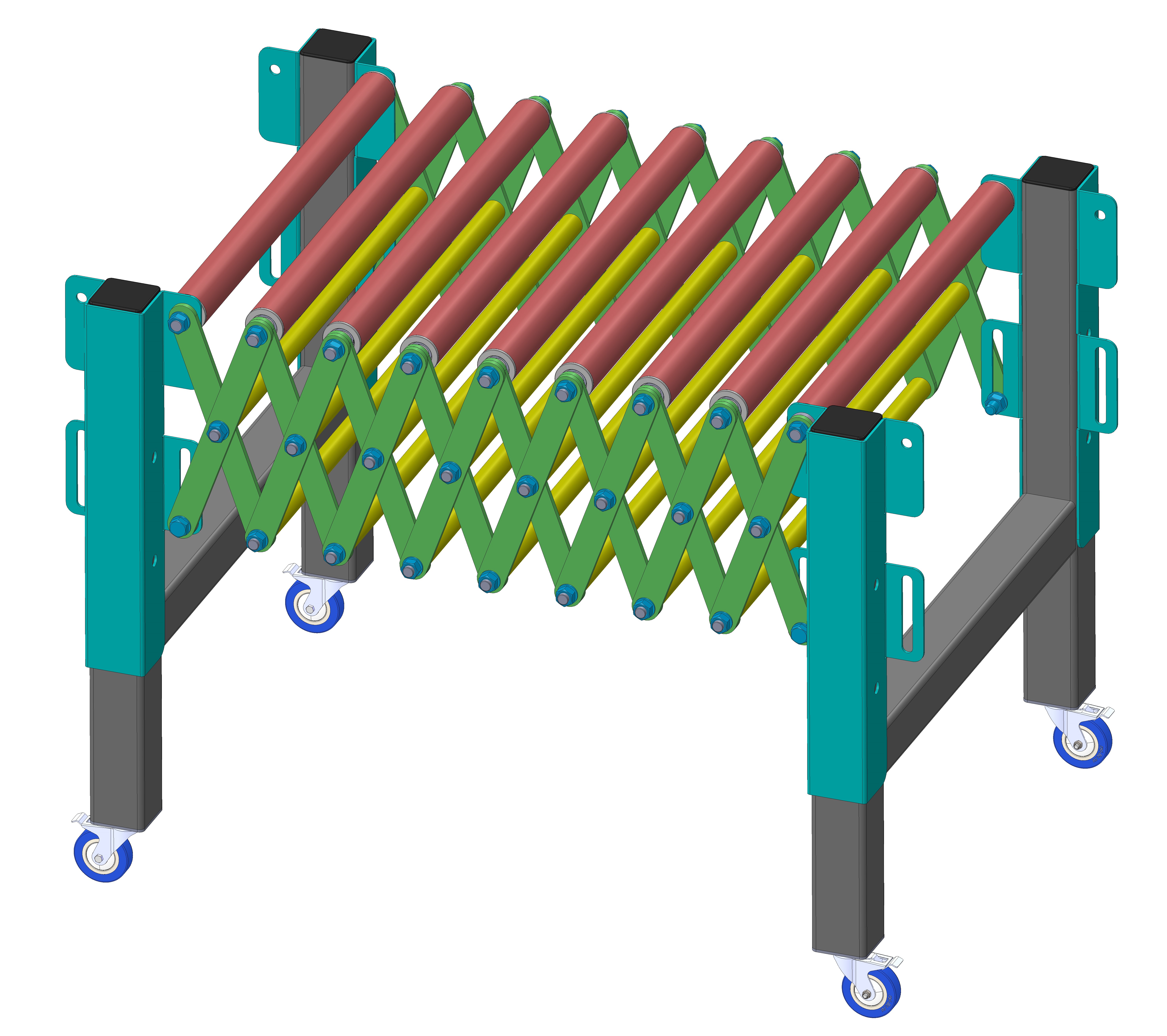 移动式柔性伸缩输送机 Conveyor flexible