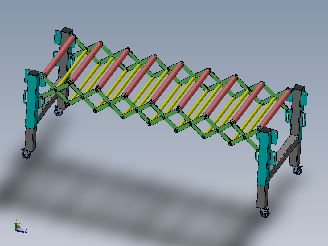 移动式柔性伸缩输送机 Conveyor flexible