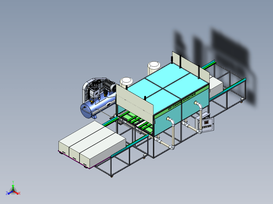 空气吸仓清理机