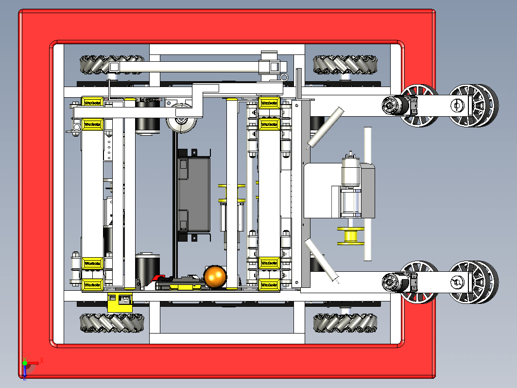 Worbots 4145 2018 (After Miami)麦克纳姆轮车