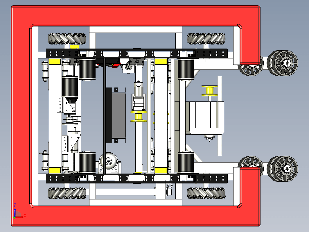 Worbots 4145 2018 (After Miami)麦克纳姆轮车