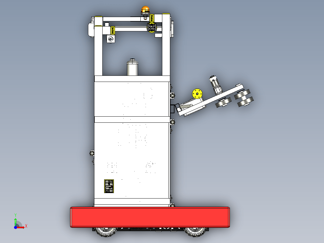 Worbots 4145 2018 (After Miami)麦克纳姆轮车