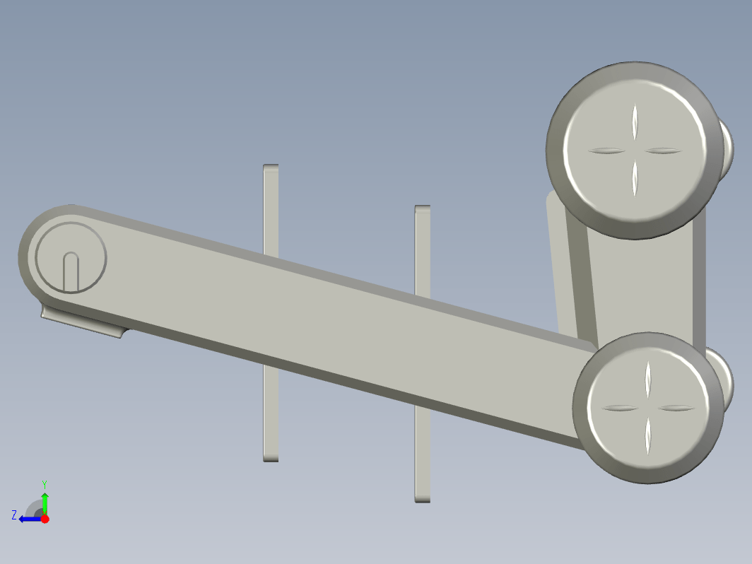 送餐机器人3D三维Step无参