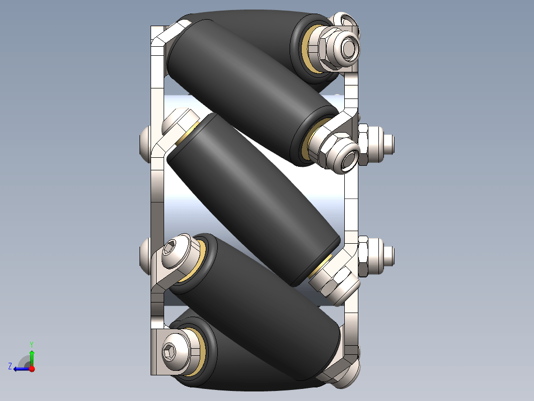 麦克纳姆轮 Mecanum Wheel (dia 60) SW STP