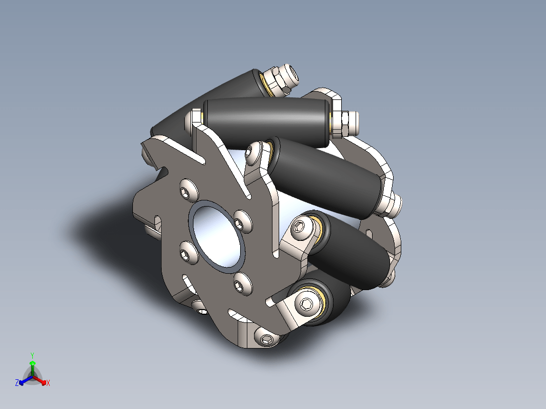 麦克纳姆轮 Mecanum Wheel (dia 60) SW STP