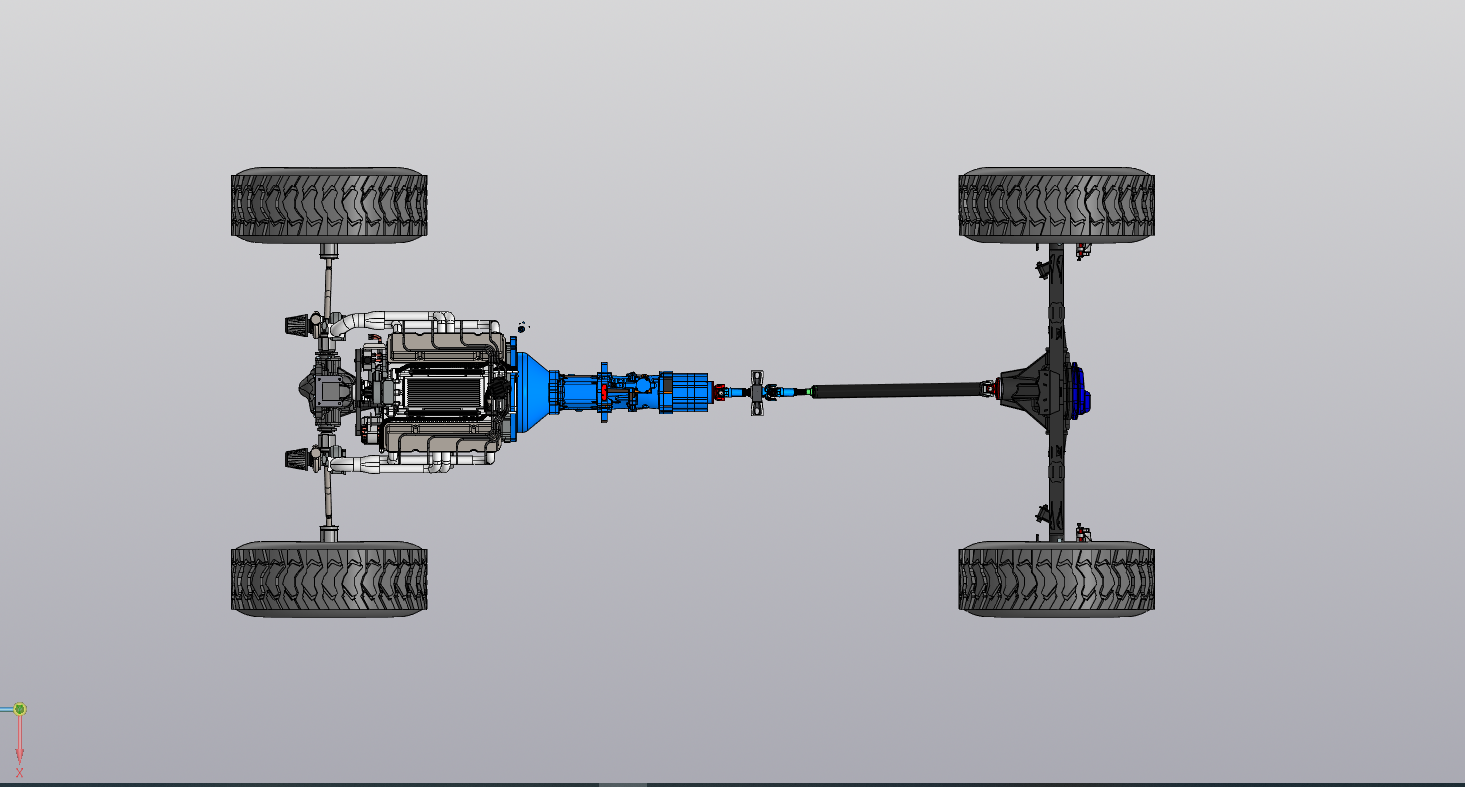 4wd Baja卡车底盘结构