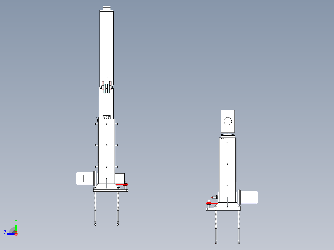 Floor folding lift地板折叠升降机