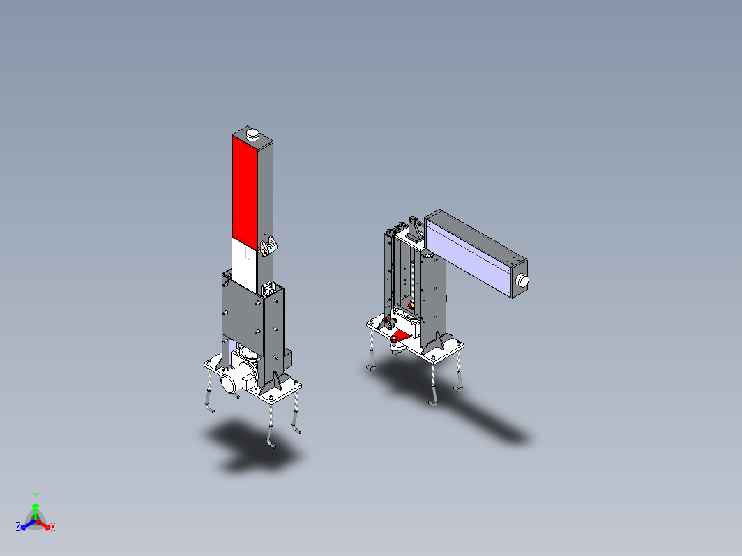 Floor folding lift地板折叠升降机