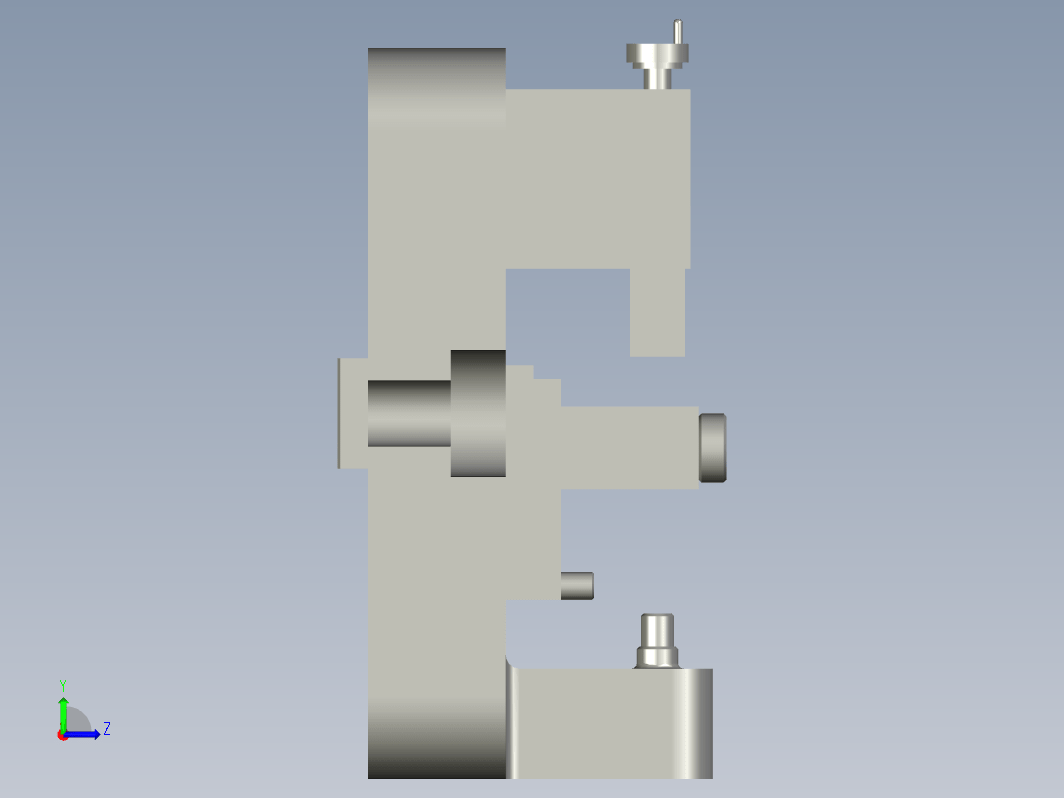 立式轴承座机械加工工艺规程及专用夹具设计三维ProE4.0带参+CAD+说明书