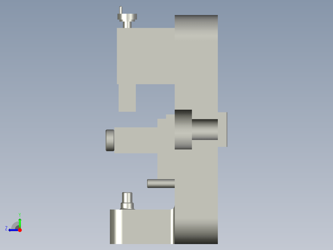 立式轴承座机械加工工艺规程及专用夹具设计三维ProE4.0带参+CAD+说明书