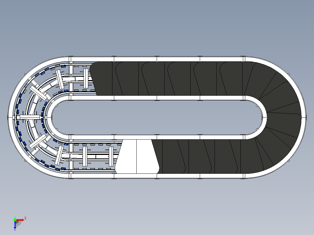 环形平板输送机 Plate Flat Conveyor