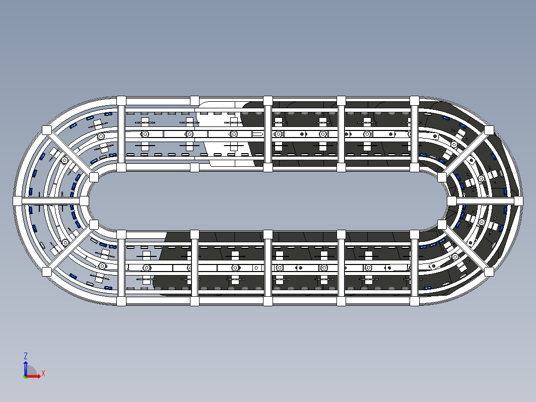 环形平板输送机 Plate Flat Conveyor