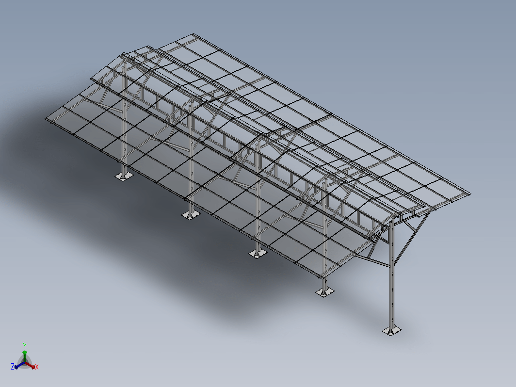 modular简易停车棚