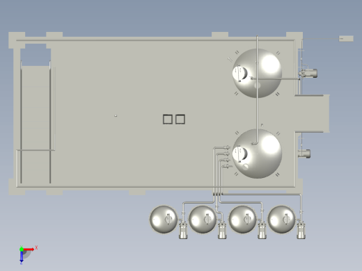 白酒黄酒酿造生物固体发酵制曲酿酒设备三维Step无参缩略图