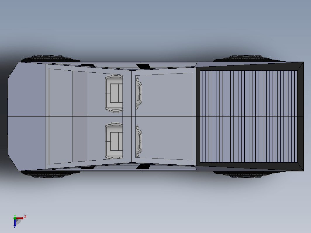 Tesla Cybertruck特斯拉电动皮卡3