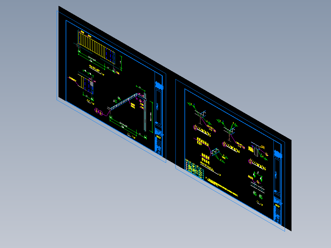 X钢梯施工图