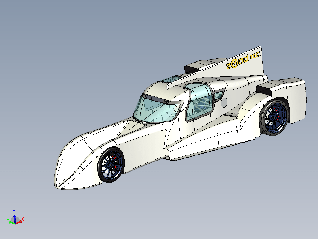 Deltawing car三角翼赛车