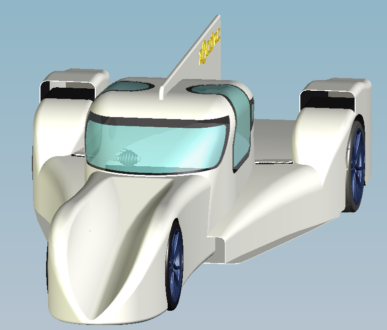 Deltawing car三角翼赛车