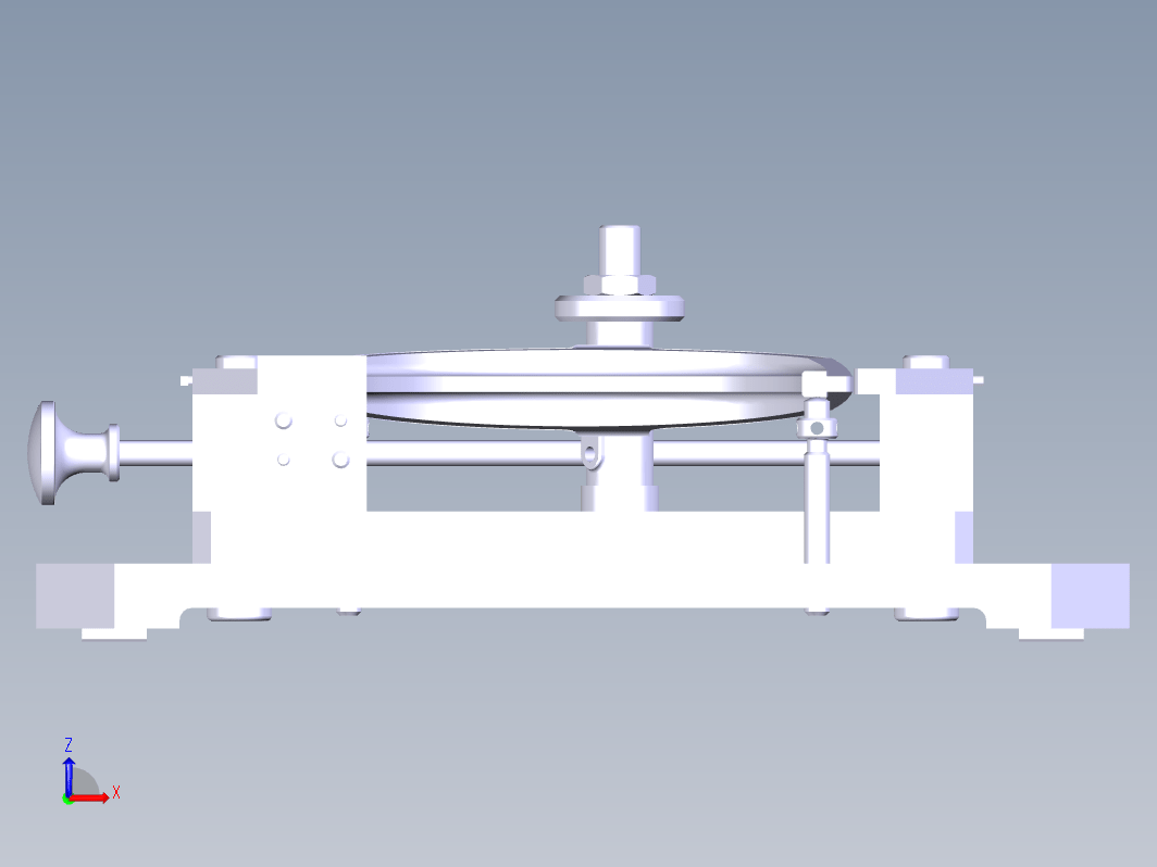 变速拨叉夹具三维CatiaV5R21带参