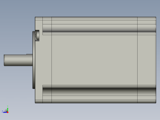 YK57HB80-04A  57mm两相步进电机（3D）缩略图