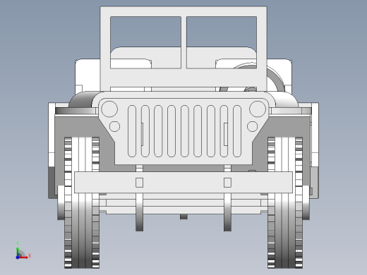 JEEP LASER CUT吉普车玩具拼装缩略图