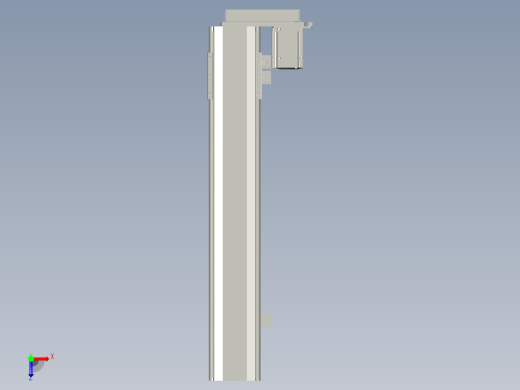 MT100BS-L500 数控模组 线性滑台模型.MT100BS.L10.500.BR.M20B.C4.3D缩略图