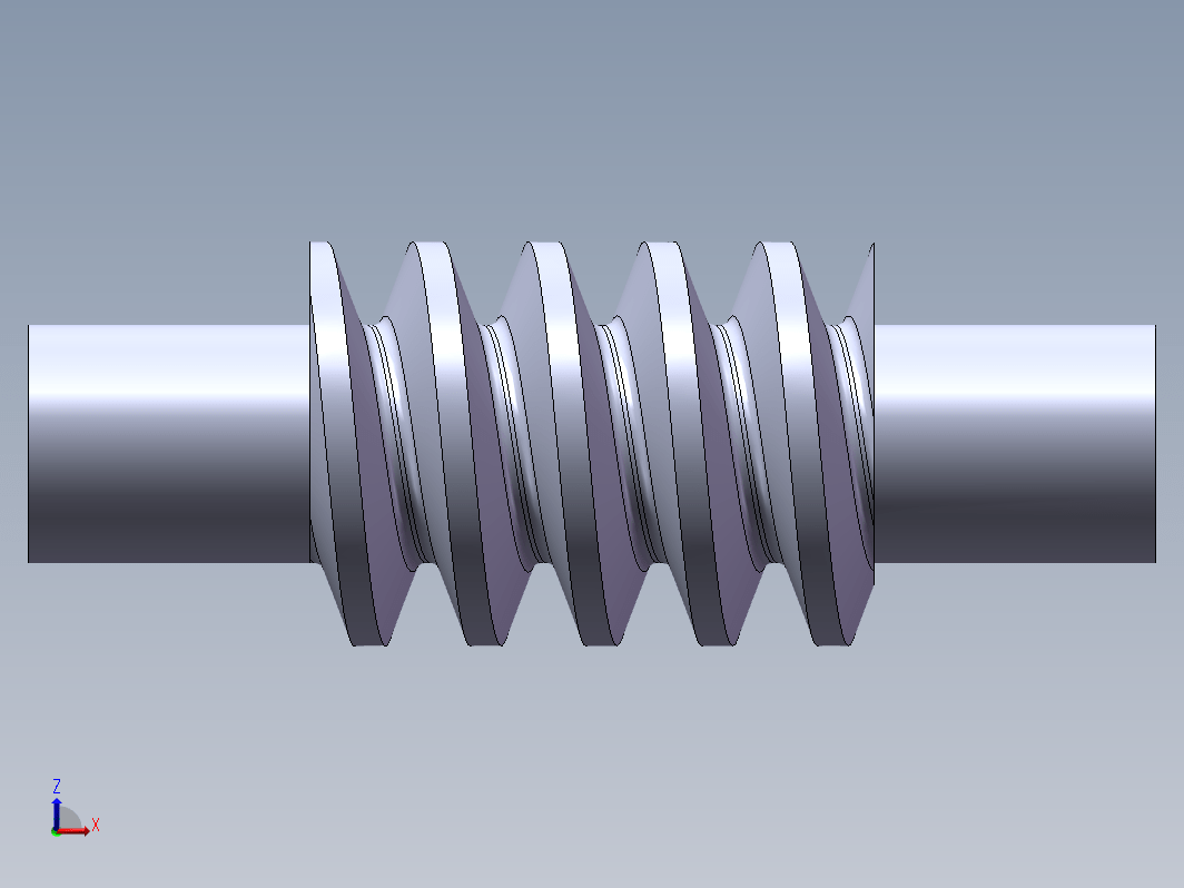 蜗杆1×2.5