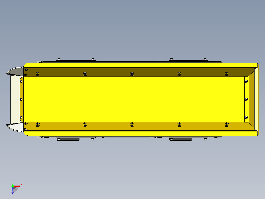 进料振动溜槽 Feeding vibrating chute