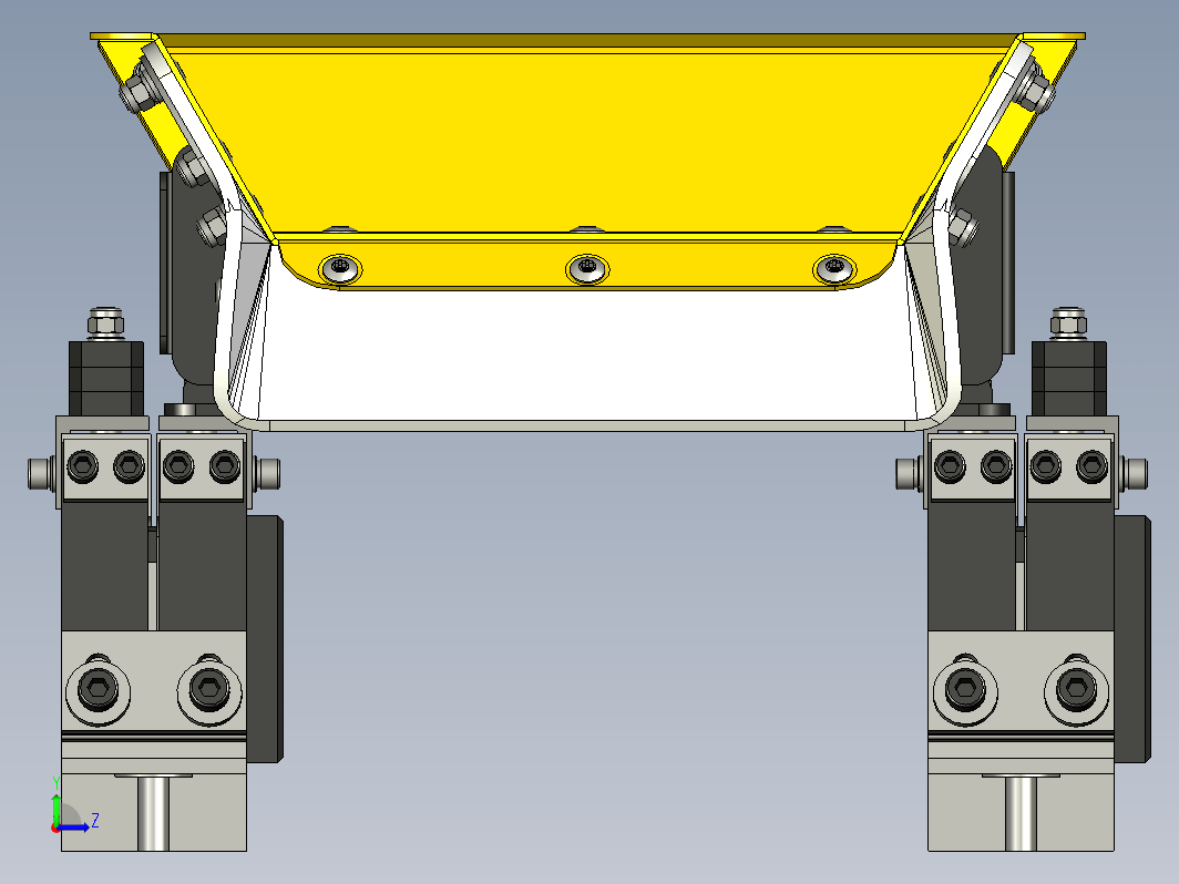 进料振动溜槽 Feeding vibrating chute