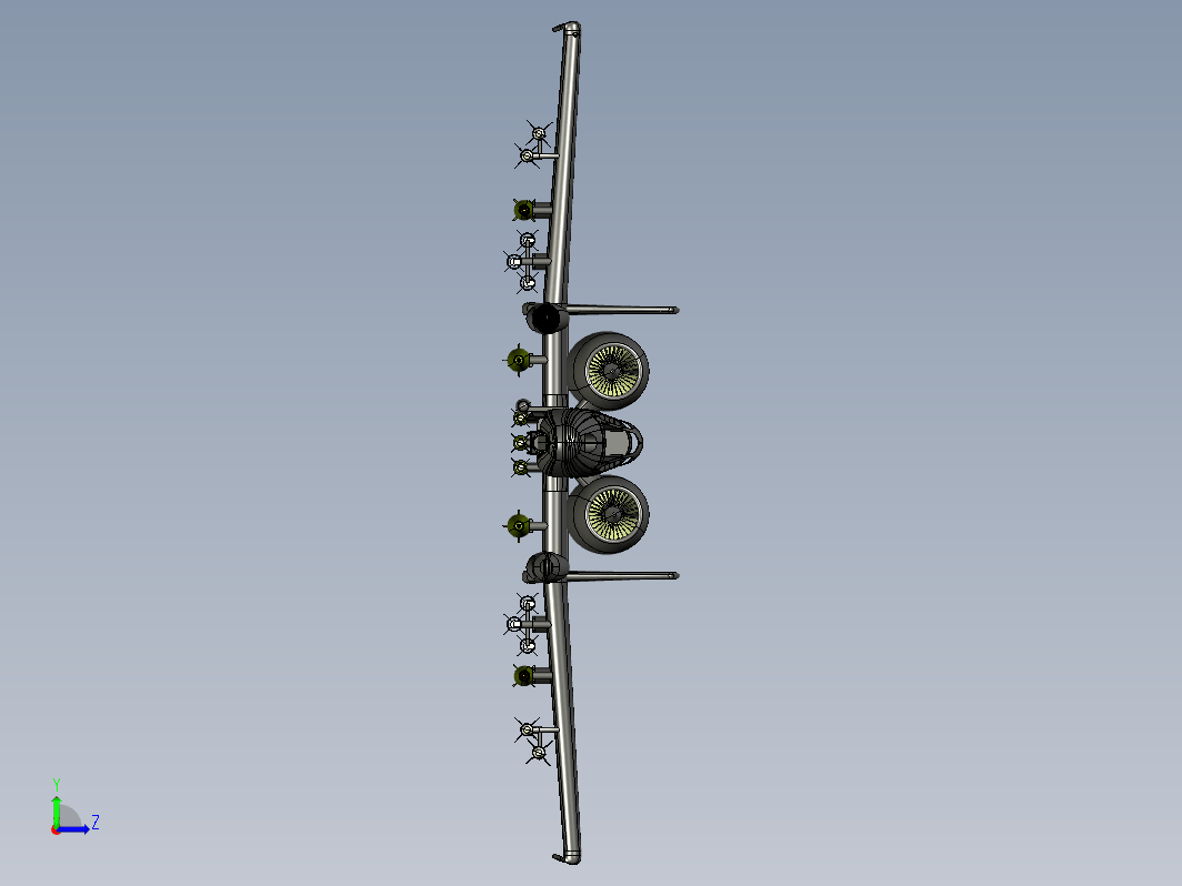 战斗机模型 A-10 thunderbolt ii