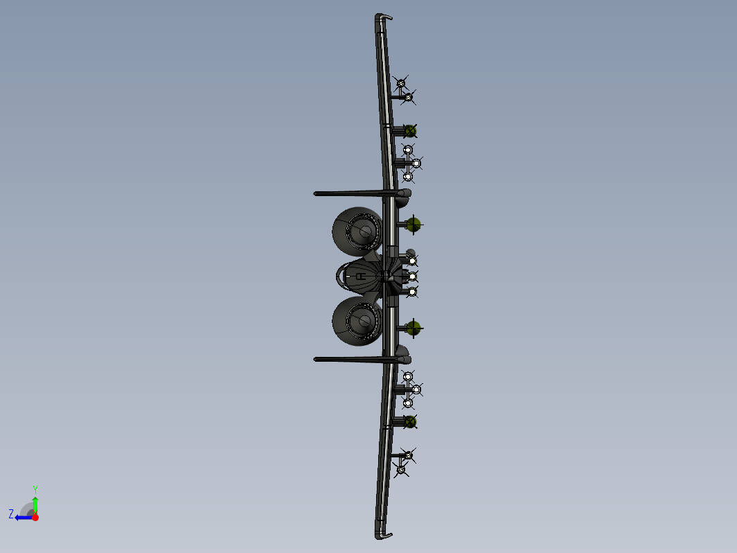 战斗机模型 A-10 thunderbolt ii