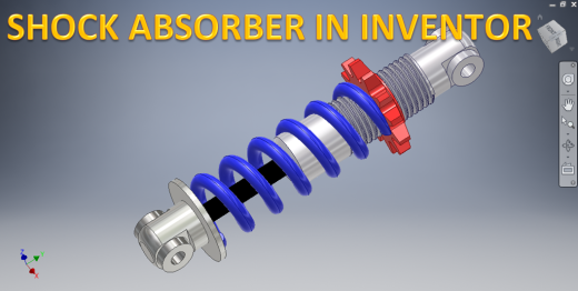 Inventor 中的减震器