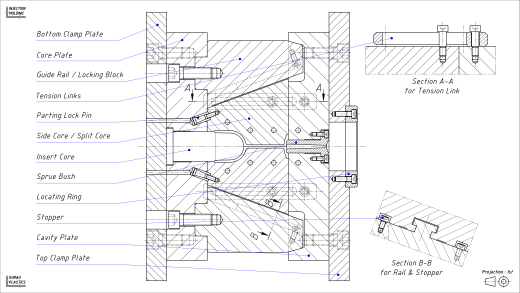 酒杯模具图纸缩略图