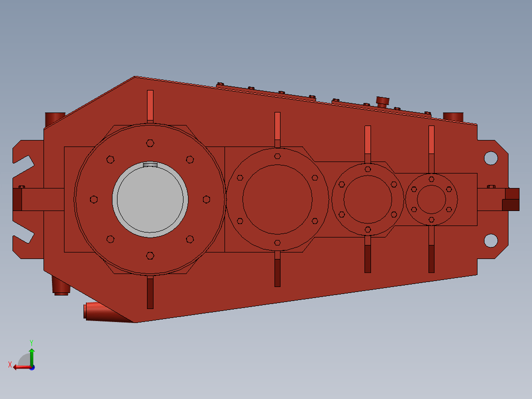 QY3S-355-800 起重机用硬齿面减速器