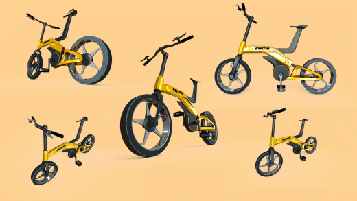 E bike小巧自行车缩略图