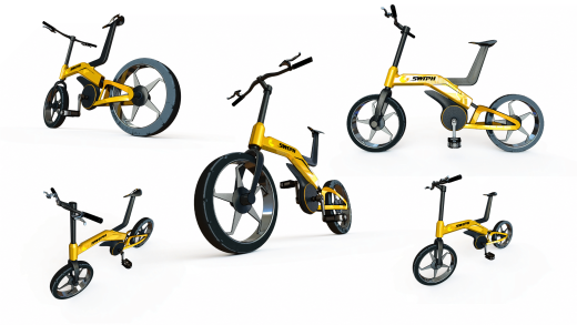 E bike小巧自行车缩略图