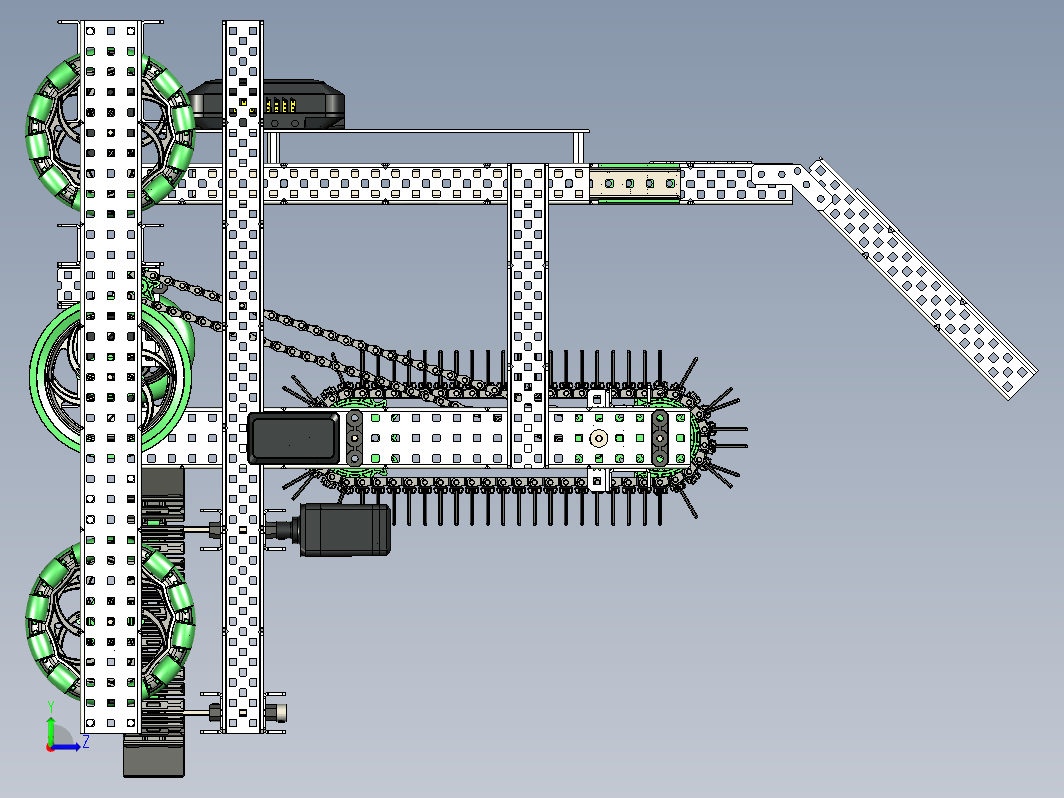 比赛机器人车 2020-2021 VEX Change Up