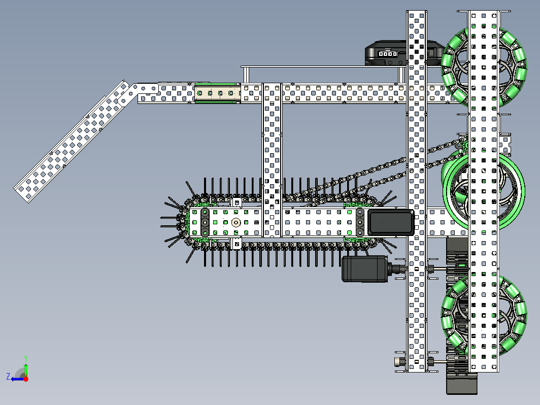 比赛机器人车 2020-2021 VEX Change Up