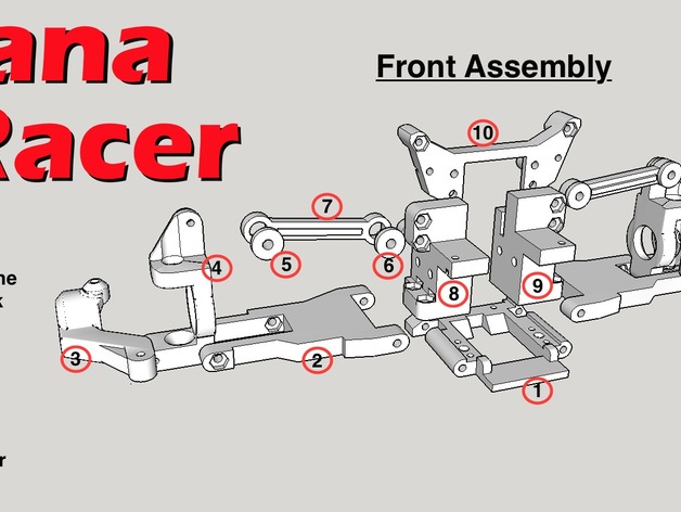 Katana eRacer模型车纯