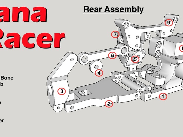 Katana eRacer模型车纯