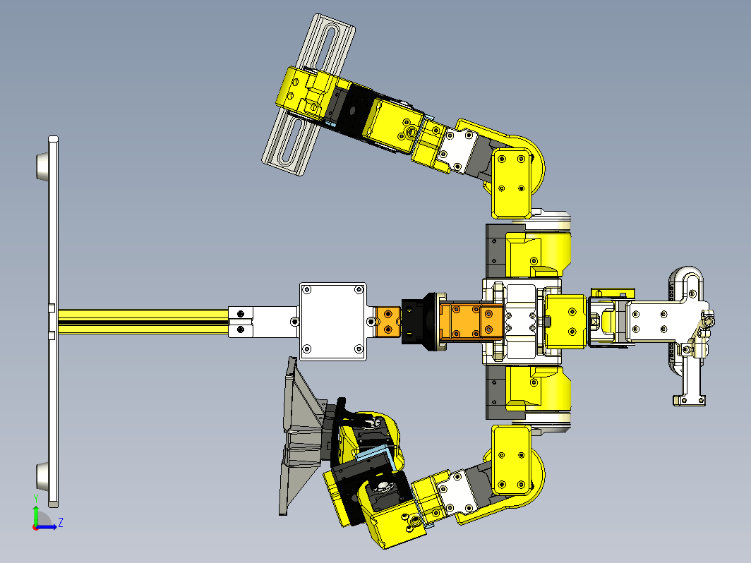 机器人上肢双臂结构 Dynamixel cobot Rakuda