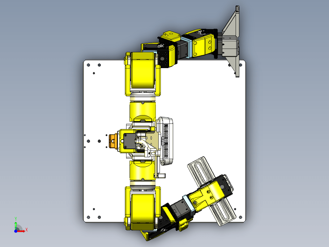 机器人上肢双臂结构 Dynamixel cobot Rakuda