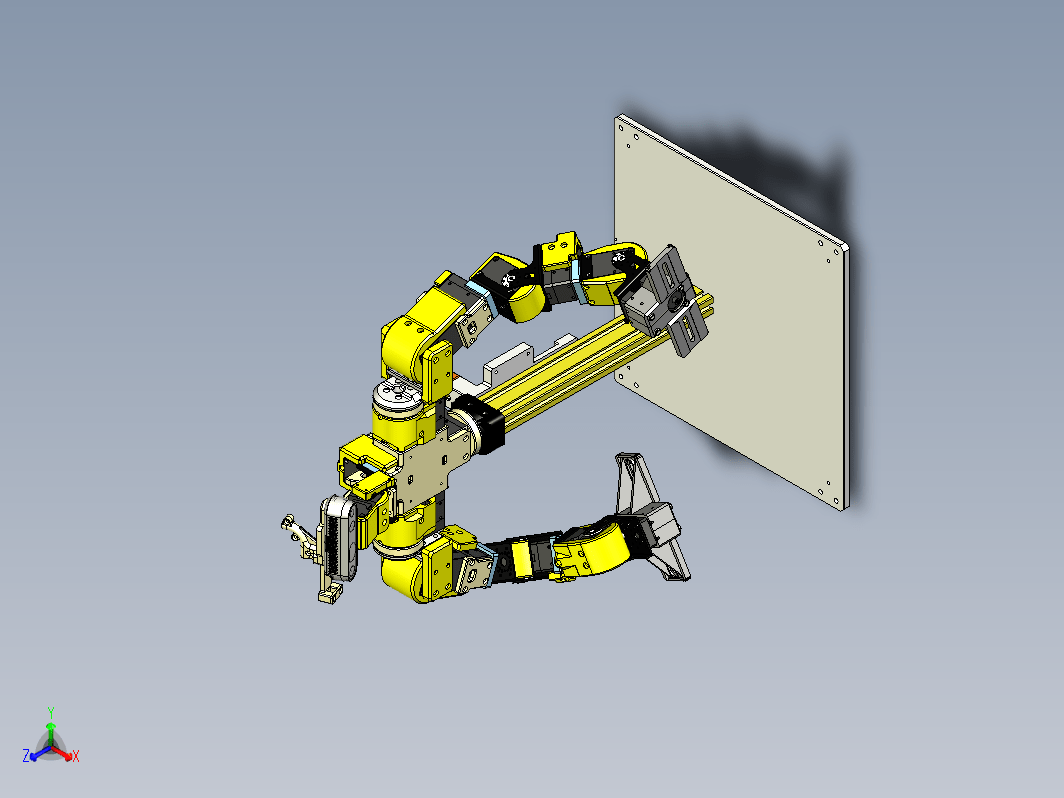 机器人上肢双臂结构 Dynamixel cobot Rakuda