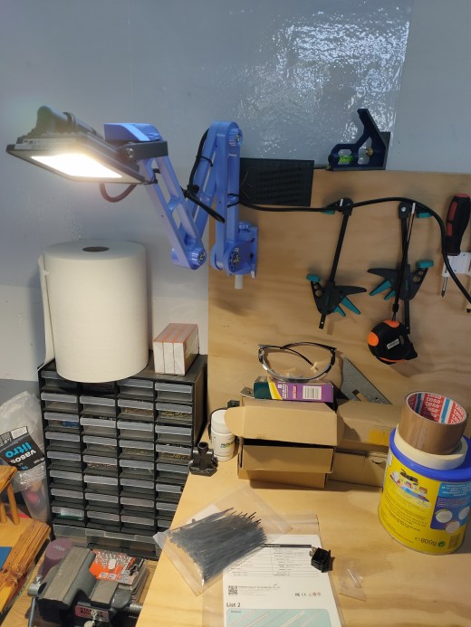 工作台伸缩臂台灯 lamp for workbench缩略图