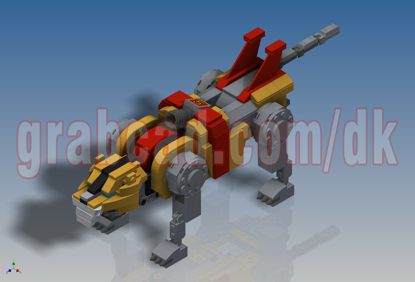 战神金刚拼装玩具 LEGO Ideas Voltron (21311)