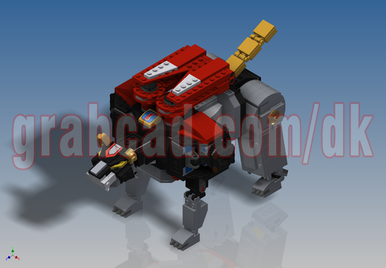 战神金刚拼装玩具 LEGO Ideas Voltron (21311)