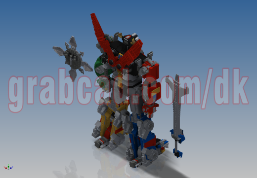 战神金刚拼装玩具 LEGO Ideas Voltron (21311)